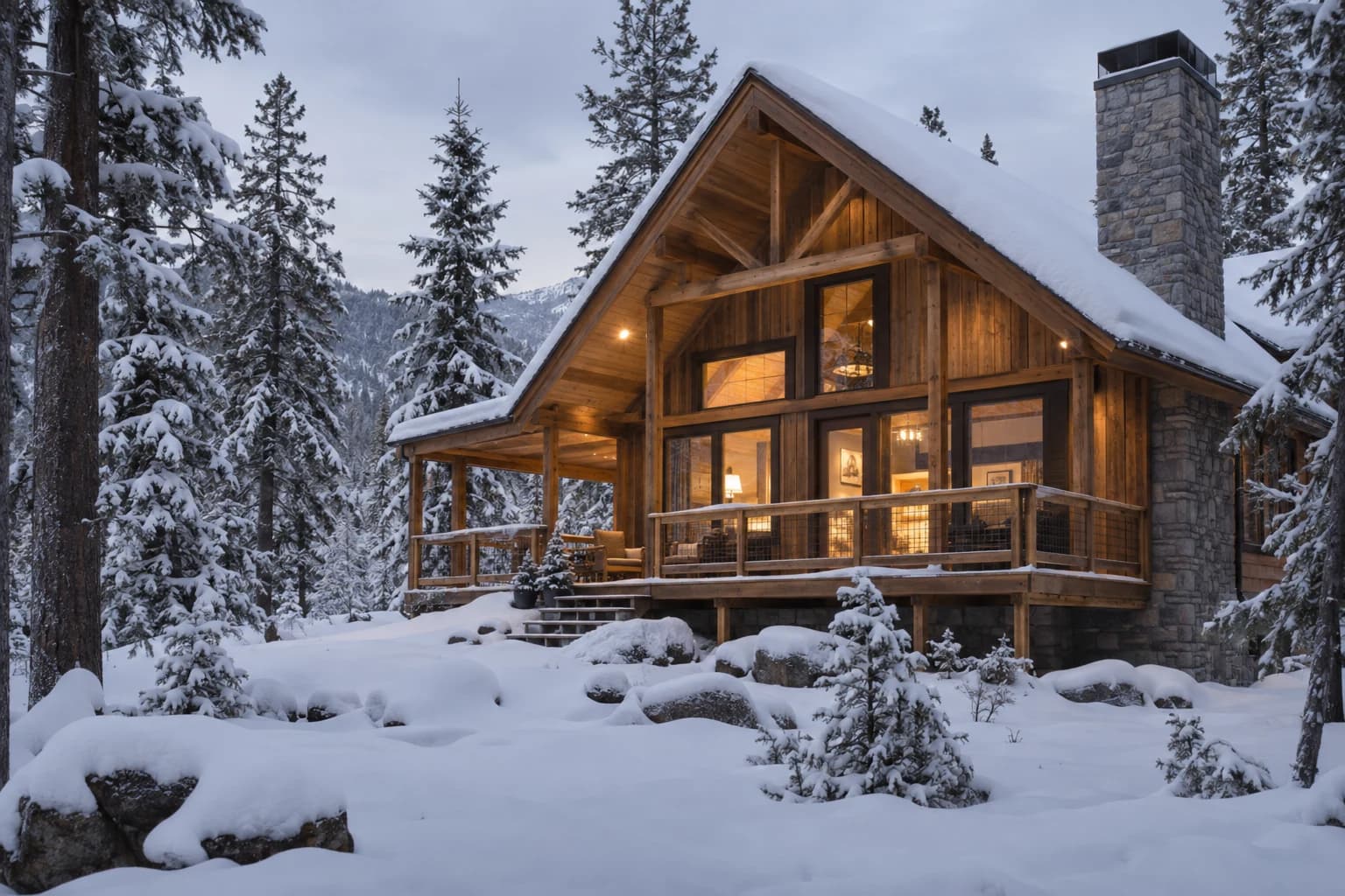 Snow Cabin